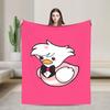 Angel Dust Rubber Duck Hazbins Hotels Blankets Flannel Spring/Autumn  Multi-function Ultra-Soft Throw Blanket for Sofa Car Quilt