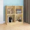 Vidaxl Sideboard, 70X33X76 Cm, Solid Pine Wood