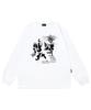 ESCAPEFROM Black Pain And Gain Print Long Sleeve White