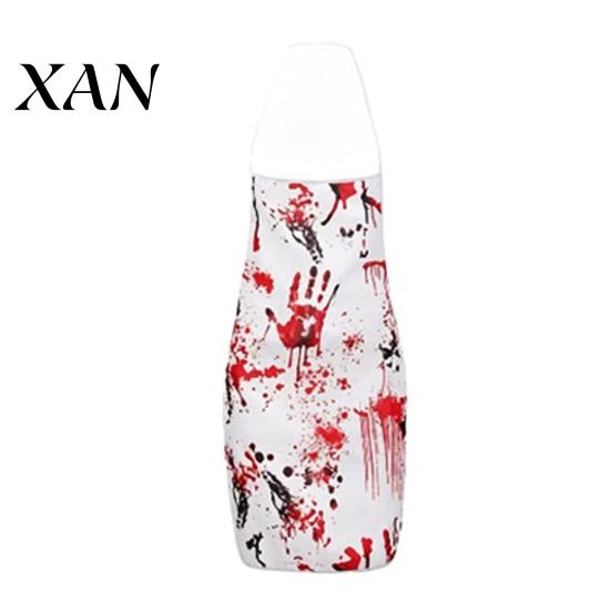 Breathable Horror Cosplay for Girls Halloween Blood Print Costume Women, Scary Apron, Hooded Elastic Polyester Themed Apparel Cloak, Stockings Outfits
