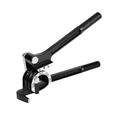 Manual Tube Bender 1/4" 5/16" 3/8" 180 Degree Aluminum Alloy Construction With Ergonomic Handle And Angle Scale