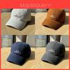 Cotton Embroidered Baseball Cap For Men Women Sunshade Sun Protection