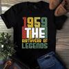 1959 The Birthyear of Legends Vintage Men's and Women's T-shirts