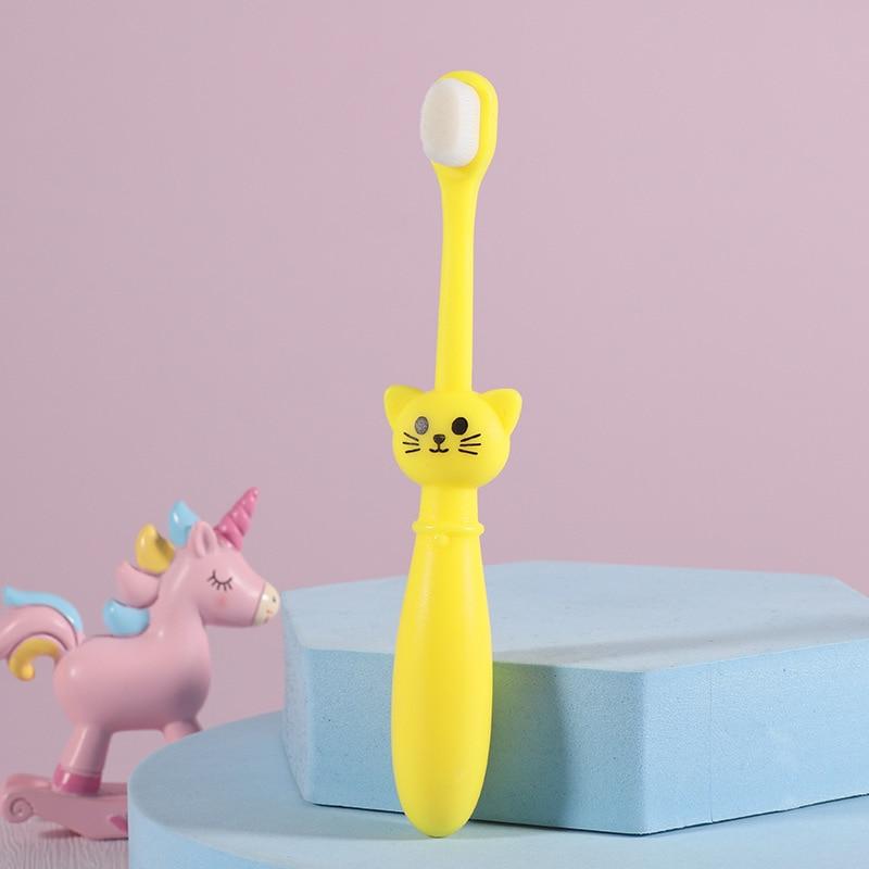 Ultraweiche Zahnbürste, hochwertige Kinder-, Baby- und Kinderzahnbürsten, Zahnbürste 360, Zahnseide, Jungen und Mädchen, Mundhygiene