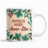 Mug - Anne-Lise - Christmas - Ceramic - Beige - 325 Ml - Printed On Both Sides