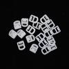 10Pcs Car Curtain Track Wheel Truck Curtain Buckle Car Curtain Track Suspension Ring Pulley Sliding Ball Curtain Rail Clips Hook