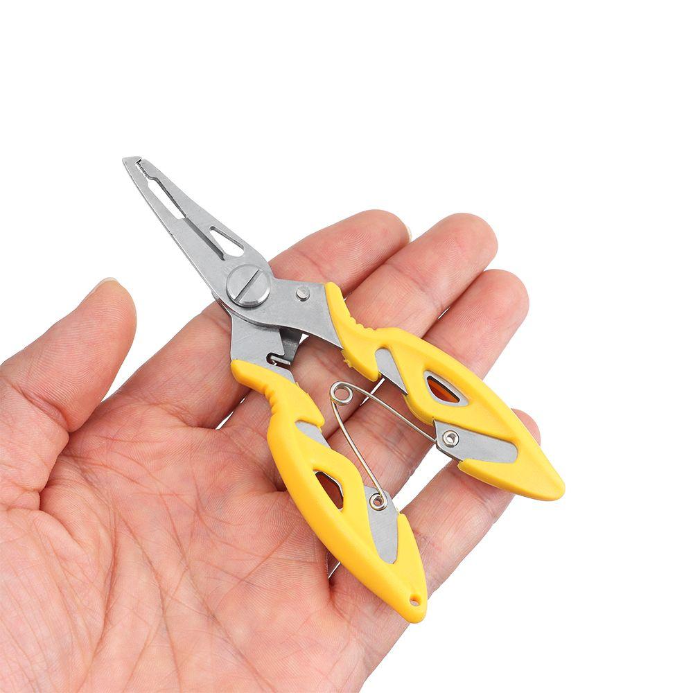 Multi-function with Lanyard Hook Removers Stainless Steel Scissor Fishing Pliers Bait Line Cutter