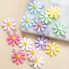 12pcs Sunflower Daisy Pendant, 12pcs, 20x16mm, Used for Earrings, Necklace Making, DIY Jewelry Discovery Flower Pendant