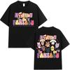 Cute Ateez 2025 World Tour In Your Fantasy T Shirt Fan Gifts Korean Kpop Fashion T-shirt Men Women Cotton Short Sleeve T-shirts