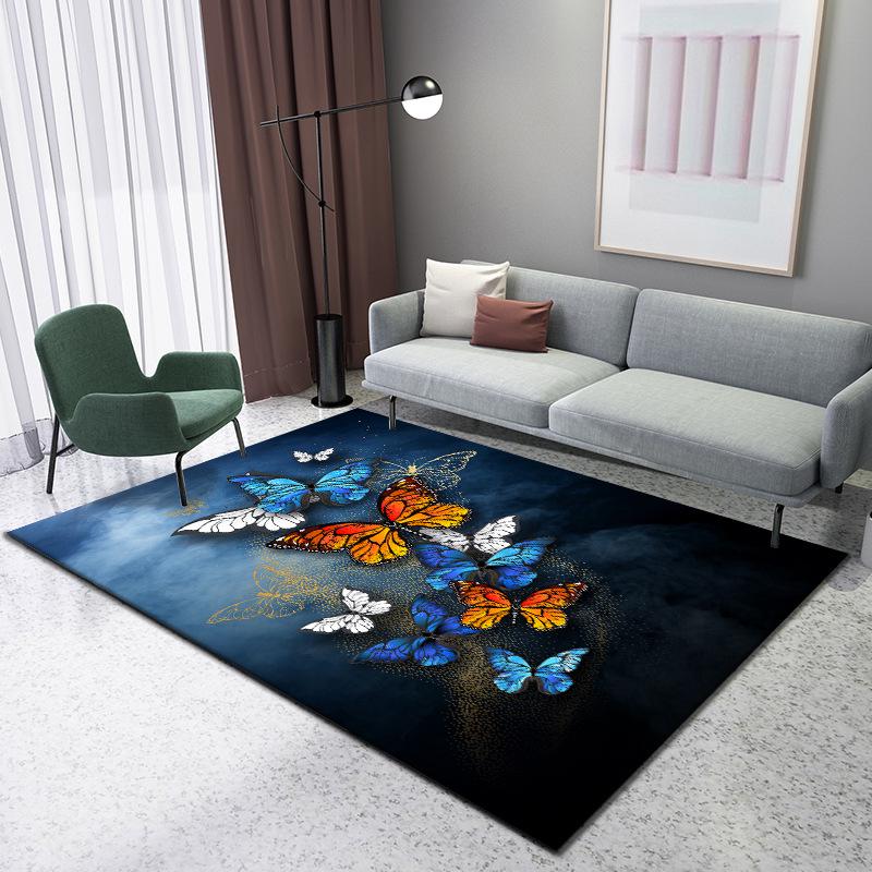 Custom Luxury Printed Carpet for Living Room or Bedroom
