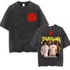 Rawayana Donde Es El After Album Tour Print T Shirts Men Women Vintage Washed High Street TShirt Comfort Short Sleeve Tshirt