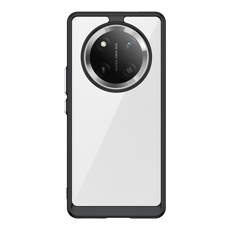 Für Honor Magic 7 Lite Hülle Cover Honor Magic 7 Lite Capas Bumper Rückseite Transparent Farbe Klar Fundas Huawei Honor Magic 7 Lite