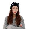 biensn.Women Winter Cute Animal Cat Hat Crochet Beanie Hats Photography Knitted Hat Cap