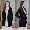 Autumn and Winter Mid-length Woolen Women's Coat Woolen Coat