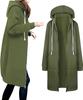 Newne Hooded Long Perfect for Fall and Plus Sizes Lightweight and Military Outdoor Mountain and Everyday Light Long Sleeve Fits Over 160cm Women's