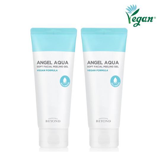 Beyond Angel Aqua Soft Gel Peeling Facial Duplo Plano (100mlX2) (Vegano)