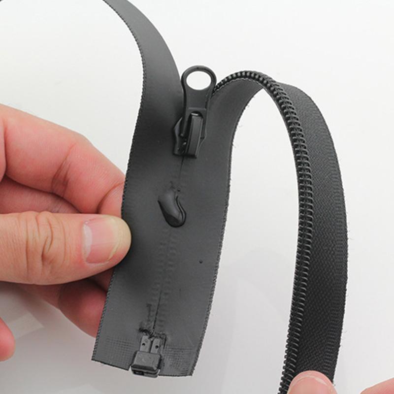1PC Invisible Zip Open-End Garment Accessories For Outdoor Jacket 5# Waterproof Zipper Repair Kit