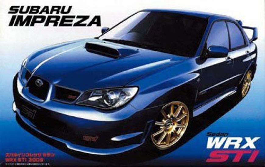 Fujimi Models Inch Up Series 83 Subaru Impreza WRX STI Plastic Model Kit ID83 1/24 No.