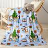 Bluey Family Adventure Blanket Soft Warm Cozy Suitable for Bed Office Chair Bedding Four Seasons Universal Modern Style Gift for Travel Home Birthdays