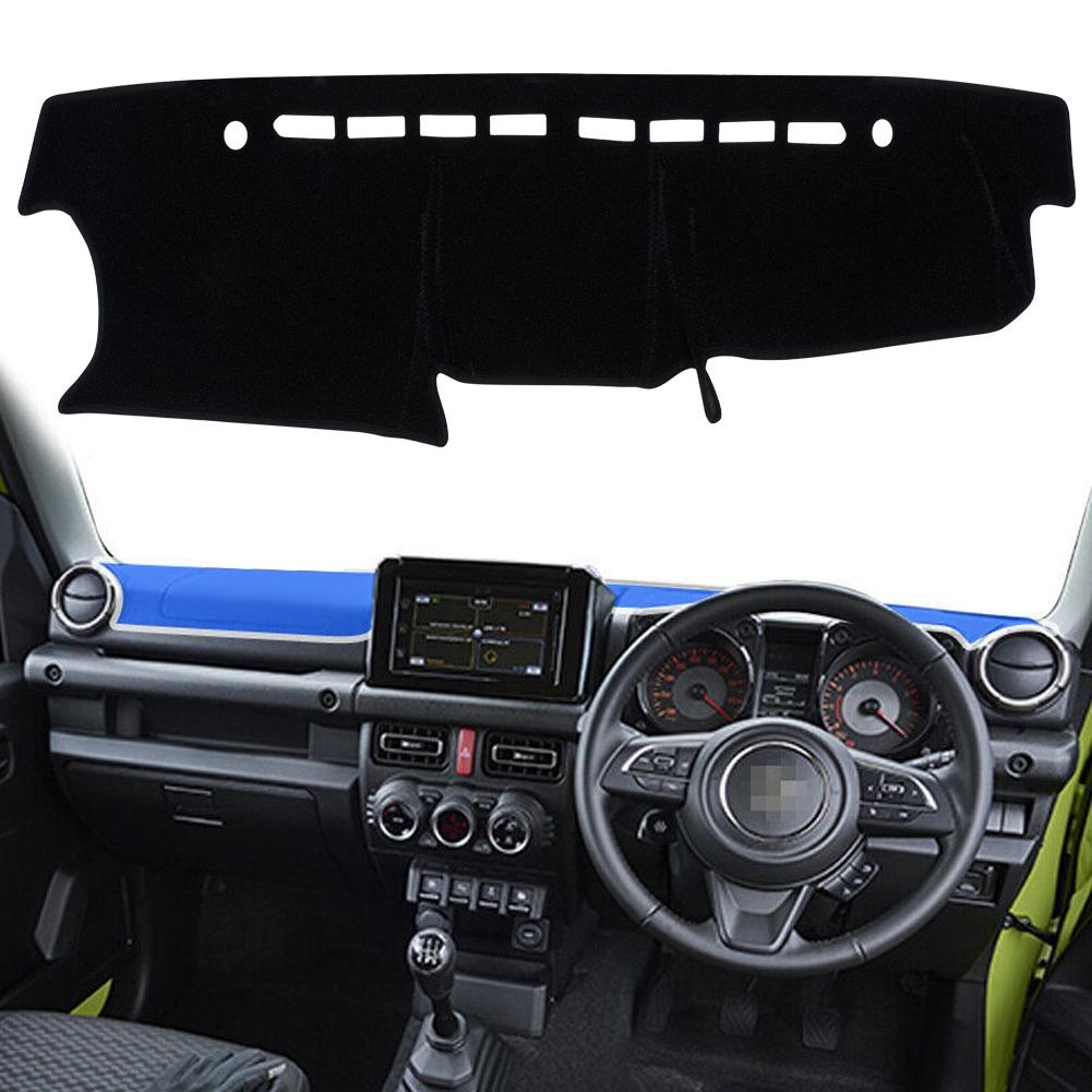 Armaturenbrettmatte aus Filz für Suzuki Jimny 2019–2022, Links-/Rechtslenker, Armaturenbrett-Teppichabdeckung, Armaturenbrett-Matte, Sonnenschutz