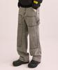 BEENTRILL NEWYORK Carpenter Wide Denim Pants (Gray)