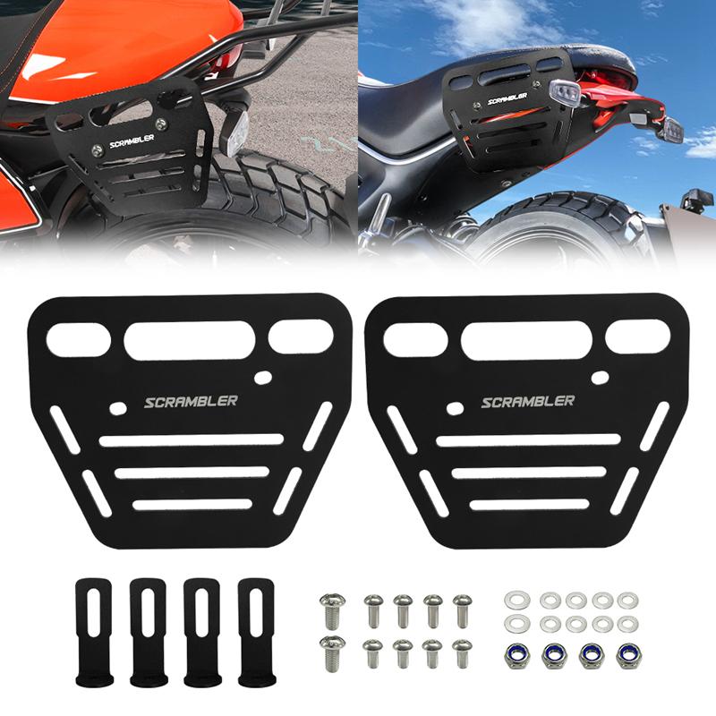 For Ducati Scrambler 620 800 Urban Classic Enduro Sixty2 Icon Motorcycle Side Luggage Rack Support Saddle Bags Mounting Brackets
