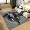 Elephant Ganesha Series Area Rug Large,Carpet Rug for Living Room Bedroom Sofa Doormat Decoration,kids Play Non-slip Floor Mat