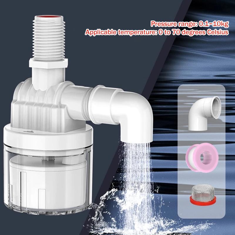 1/2"3/4"Automatic Water Level Control Valve Tower Floating Ball Valve Installed Inside The Tank Plug-In Free Inlet And Outlet