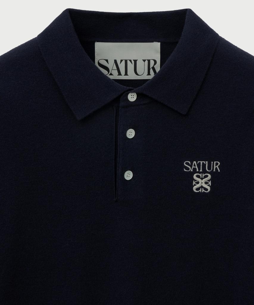 Seteo Basic Polo Knit Navy