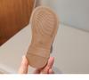 Mädchenschuhe mit weicher Sohle aus Leder - 2025 Frühling/Sommer Prinzessinnen-Stil, einfarbig, lässiges koreanisches Design