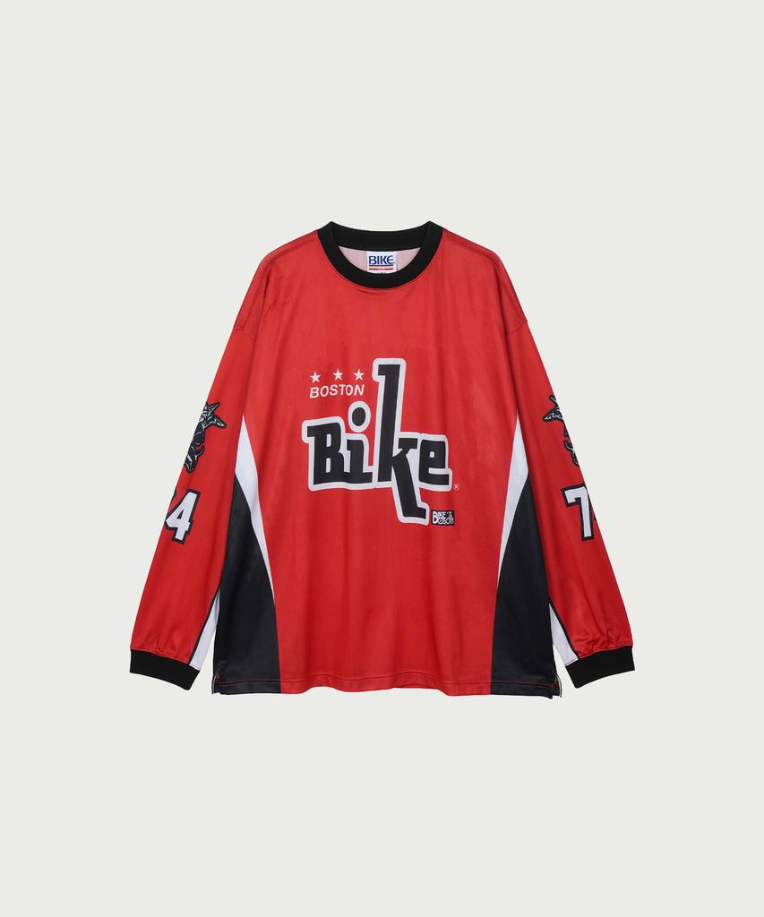 BIKE Boston 74 Moto Jersey Red
