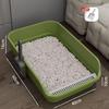Anti-Splash Jumbo Cat Litter Box: Semi-Closed Super Large Cat Toilet
