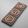 Style Warm Reminder Sign Wifi No Smoking Logo No Trespassing Warning Plaque Public Shope Signage Warning Sign