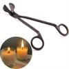 Recortador de Mecha de Vela de 18 cm Tijeras para Velas de Acero Inoxidable Recortador de Mecha Tijeras de Núcleo de Vela de Cabeza Redonda Herramientas Hechas a Mano