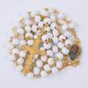 Wood Rosary Necklace For Women Men Religious Virgin Mary Cross Pendant 6MM Long Beads Chain Catholic Prayer Party Jewelry