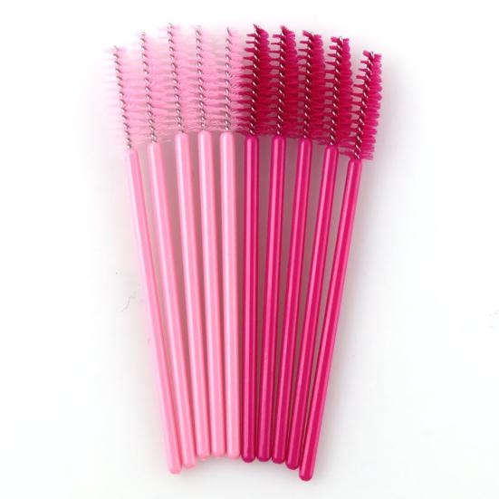 50Pcs Disposable Mascara Wands Eyelash Makeup Tool Portable Brushes Applicator