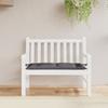 Vidaxl Garden Bench Cushion, Anthracite, 110X50X7 Cm, Fabric