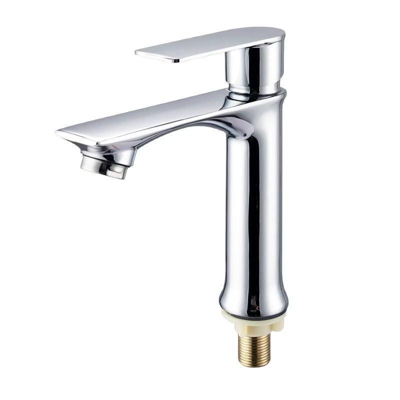 OEING Rose Gold Tall Single Cold Basin Faucet