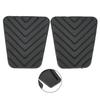 2pcs Pedal Pad 6.3*5.6*1.1cm Accessories Black Mat