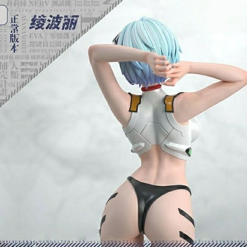 Premium  Chassis Desktop Ornaments Short Hair Ling Ayanami Rei Gk Hand-Made Two Beautiful Girls Tide Play Decorations