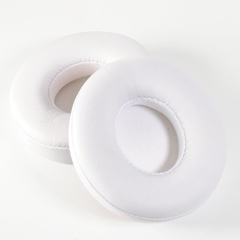 Ersatz-Proteinleder/hautfreundliches Baumwolltuch/Eisgel-Memory-Schaum-Ohrpolster für Beats Solo 2 & 3 Kabellose Kopfhörer