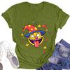 Children's Fashion Casual Short Sleeve Printed Round Neck Short Sleeve T-Shirt Top