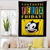 F-Felix the Cat Hanging Bohemian Tapestry Bohemian Wall Tapestries Mandala Cheap Hippie Wall Hanging