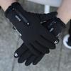Outdoor Cycling Gloves for Skiing, Suitable for Men and Women, Winter Thermal, Thickened, Fleece-Lined, Touchscreen-Compatible, Waterproof