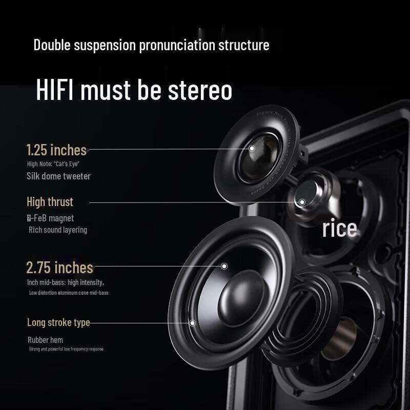 Edifier Halo 2.0 Desktop Bluetooth Speakers CN Plug (adapter Included) (CN Version)