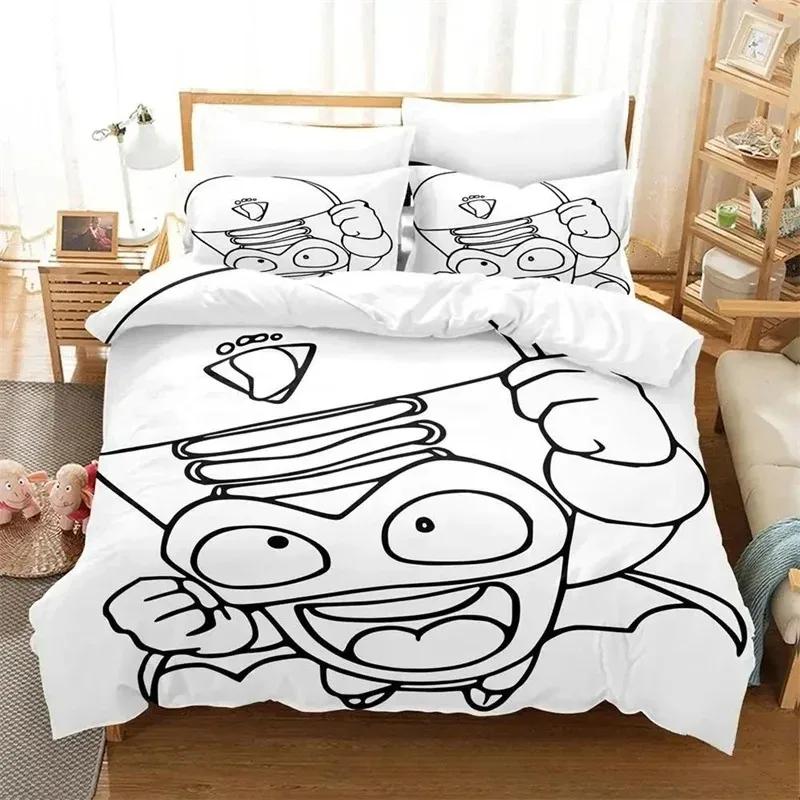 3D Spausdintas Super Zings Patalynės Komplektas, Antklodės Užvalkalas, Lovaties Komplektas, Antklodės Užvalkalas, Pagalvės Užvalkalas, Karaliaus, Karalienės, Dvigulio Dydžio, Berniukams, Mergaitėms, Suaugusiems