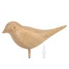 Bird Decor Hook Wall Door Hanger Clothes Coat Hat Bags Towel Hanging Rack Holder Wood Grain