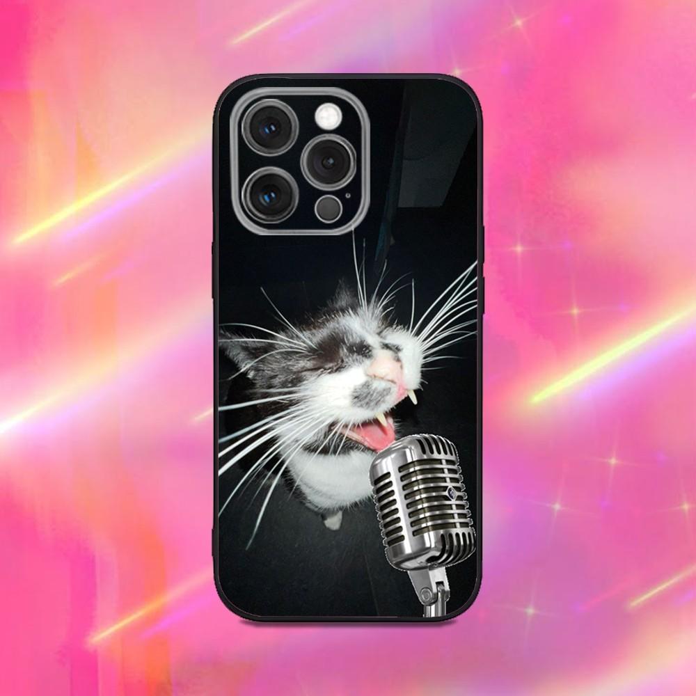 Lustige Süße Katze Handyhülle Für iPhone 17 16 15 14 13 12 11 Pro Max Mini SE 7 8 Plus 17E Air Stoßfest Rutschfest Weiche Rückseite