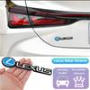 3D Metal Stickers Car Trunk Badge Emblem For Lexus F SPORT LBX NX RX 350h 450h Plug-in Hybrid ES UX 300e GS GX IS LS LX CT LC RCBT7