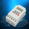 Interruptor de tempo eletrônico programável automático de Digitas do trilho do ruído de 220V 25A